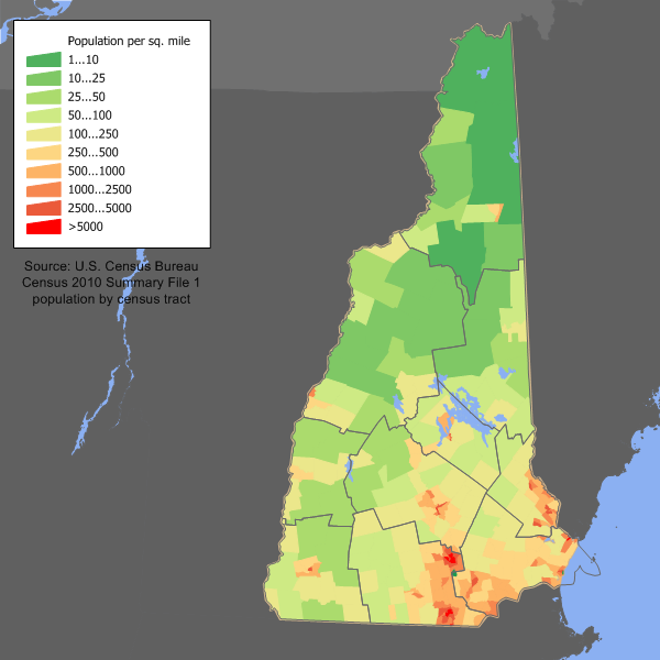 NH Population Map