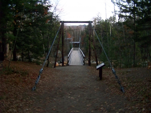 Bridge at Start of Lincoln Woods Trail