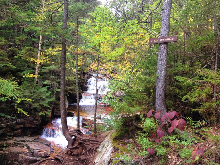 Coliseum Falls Livermore NH NH Waterfalls