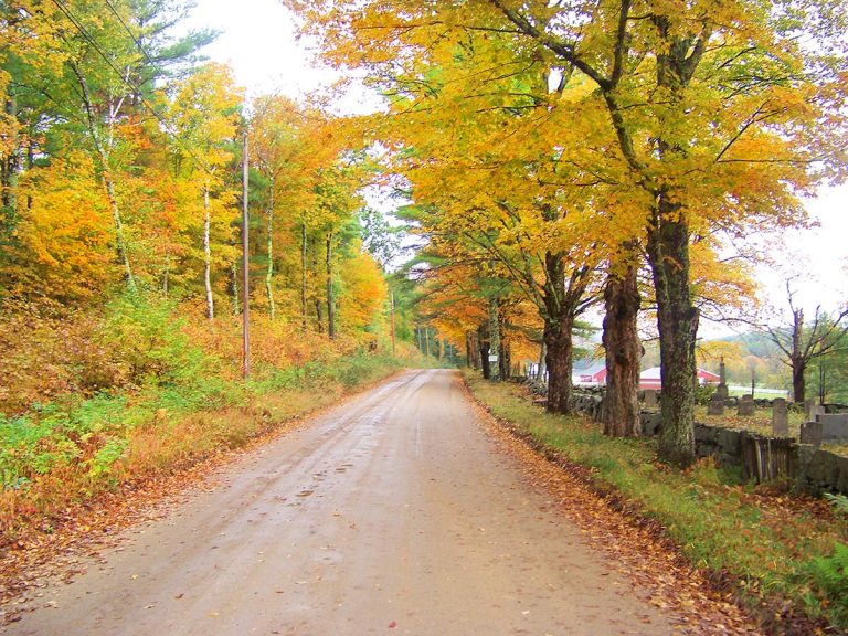 Barnstead NH During Fall Foliage Season Barnstead NH During Fall Foliage Season