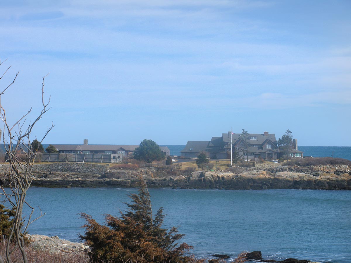Bush Compound Kennebunkport Maine NH Not Quite NH