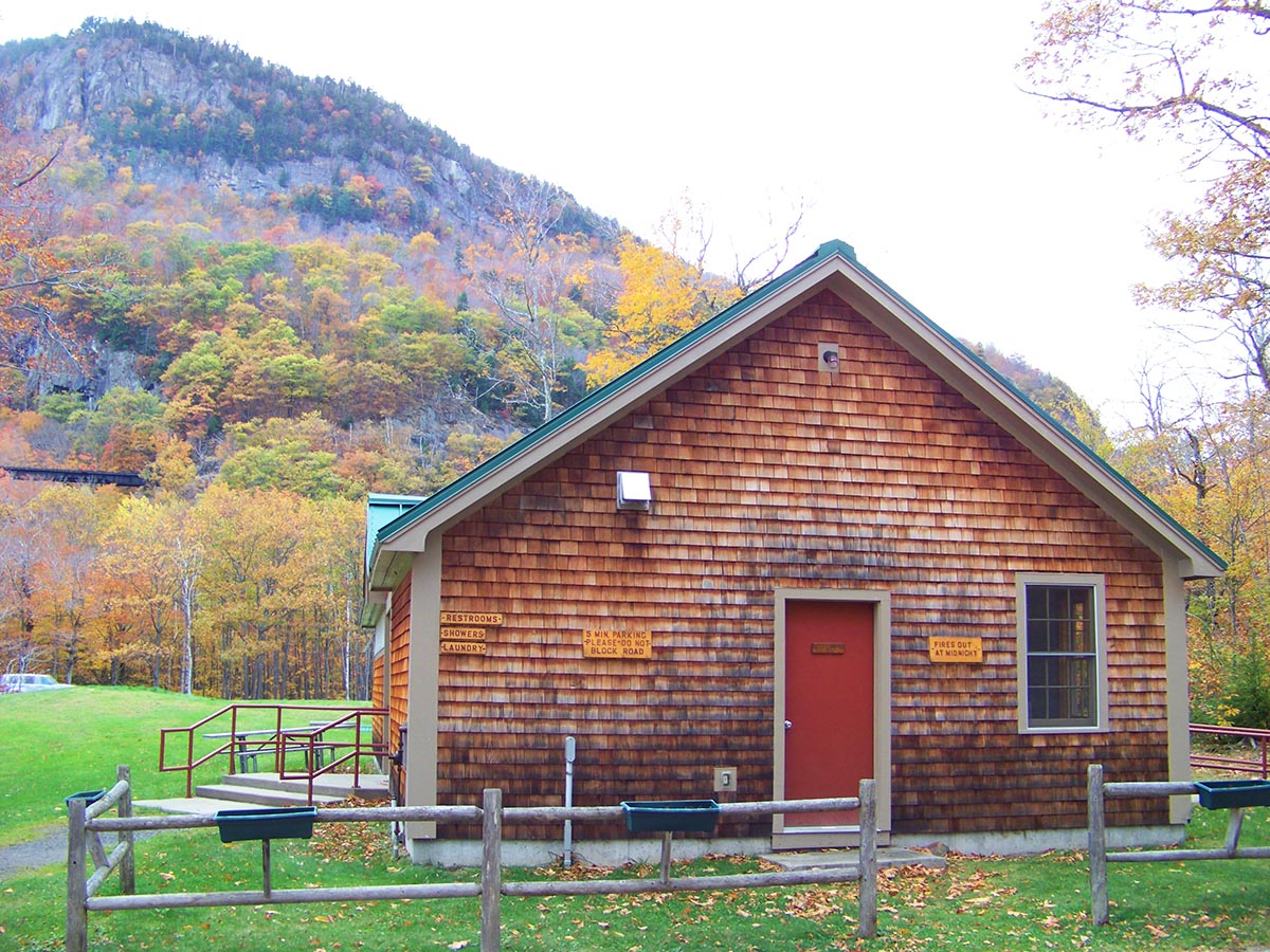 Dry River Campground Pets Allowed and Has Showers! NH Campgrounds