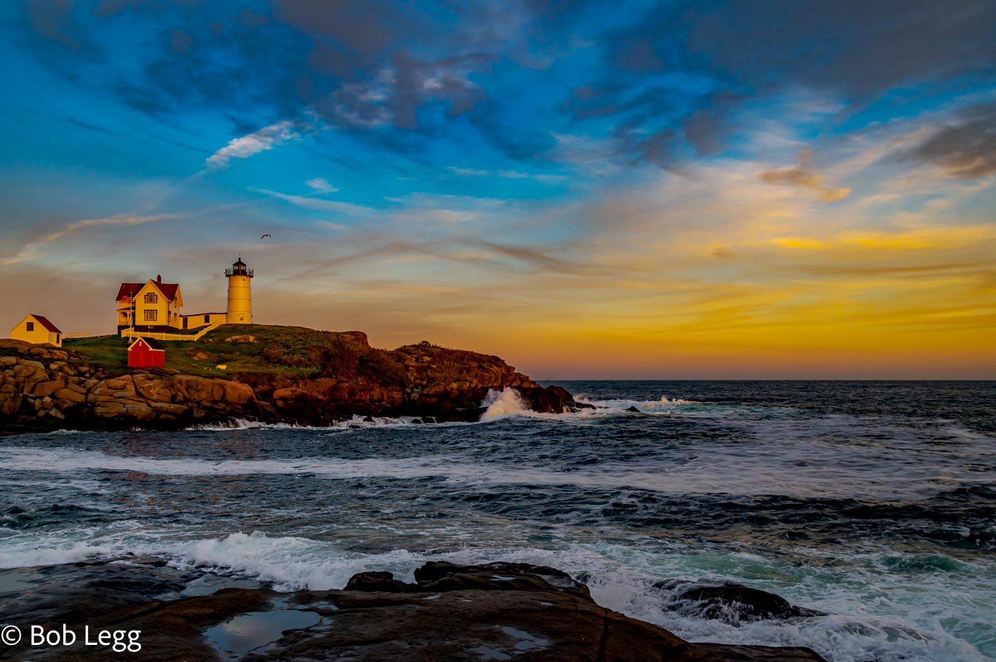 Nubble Lighthouse York Beach Maine NH - Attractions for People With ...